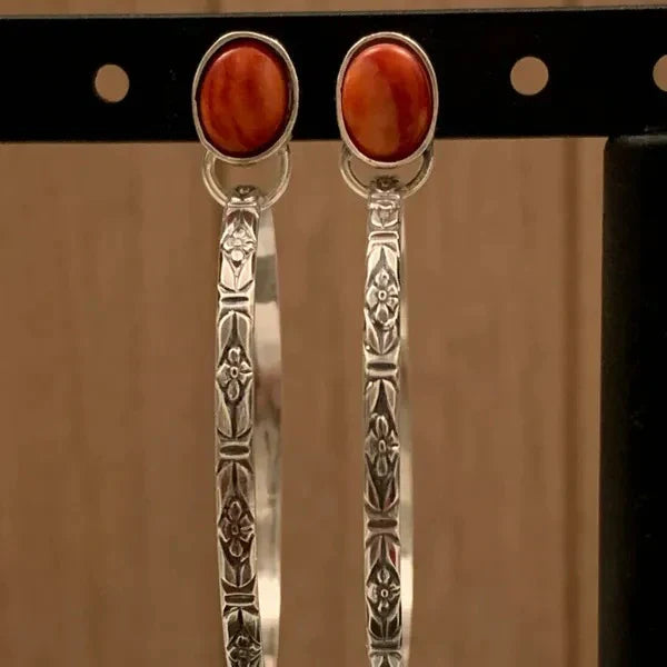 Eloura™ Vintage Onyx Boho Earrings