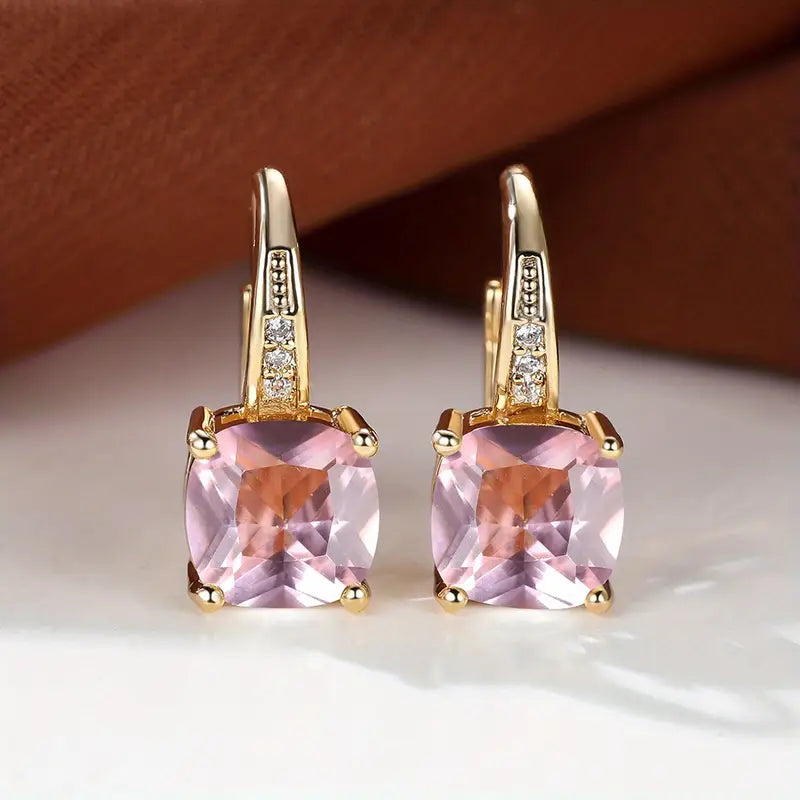 Eloura™ Stone Hoop Earrings