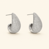 Eloura™ Silver Waterdrop Earrings