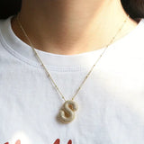 Eloura™ Letter Initial Necklace Set