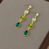 Eloura™ Dazzling Green Drop Earrings