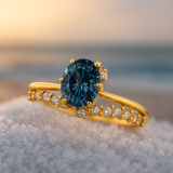Eloura™ Celestial Blue Elegance Ring