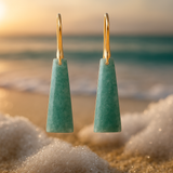 Eloura™ Emerald Irregular Earrings