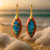 Eloura™ Coral Dream Earrings