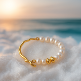 Eloura™ Radiant Gold Pearl Bracelet