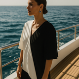 Eloura™ Midnight Square Dazzle Earrings