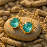 Eloura™ Gold Earrings with Turquoise