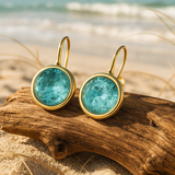 Eloura™ Gold Earrings with Turquoise