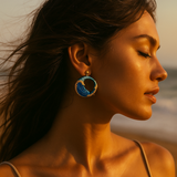 Eloura™ Blue Tidal Earrings