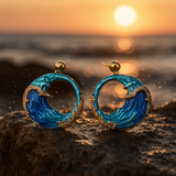 Eloura™ Blue Tidal Earrings