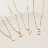 Eloura™ Love Letters Initial Necklace