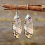 Eloura™ Vintage Oval Stone Earrings
