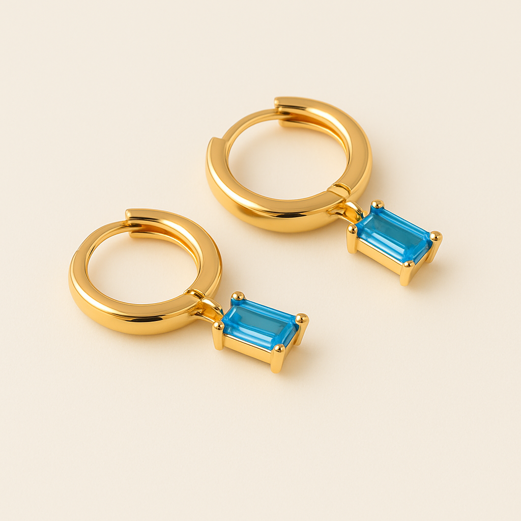 Eloura™ Birthstone Hoops