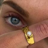Eloura™ Gold Pearl Ring