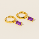 Eloura™ Birthstone Hoops