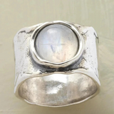 Eloura™ Silver Moonstone Ring