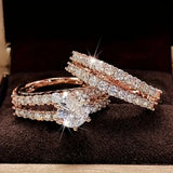 Eloura™ Gold Radiance Ring Set