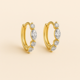 Eloura™ Gold Diamond Earrings