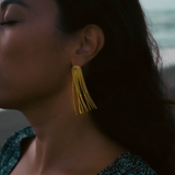 Eloura™  Gold Fringe Earrings