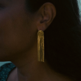 Eloura™  Gold Fringe Earrings