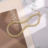 Eloura™ Gold Chunky Cuban Link Necklace