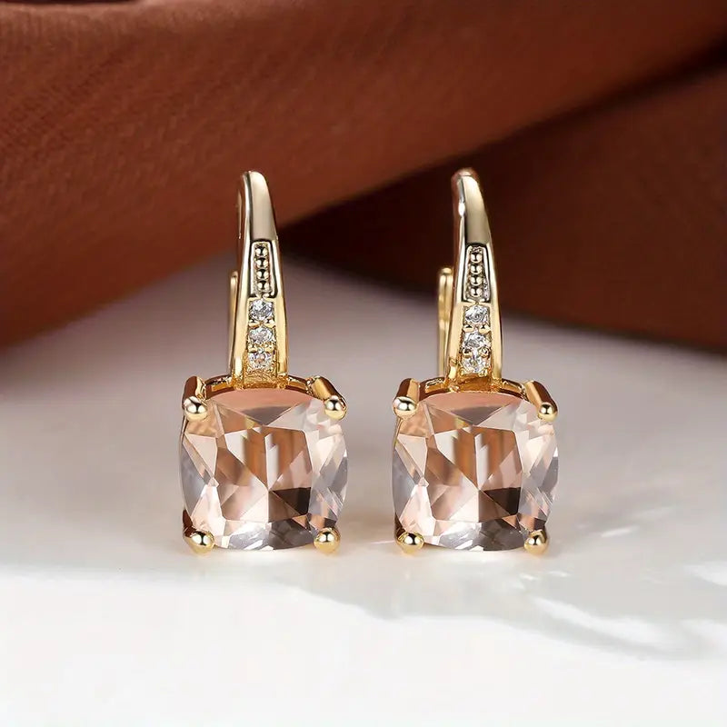Eloura™ Stone Hoop Earrings
