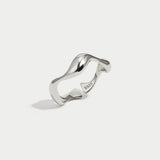 Eloura™ Silver Wave Ring