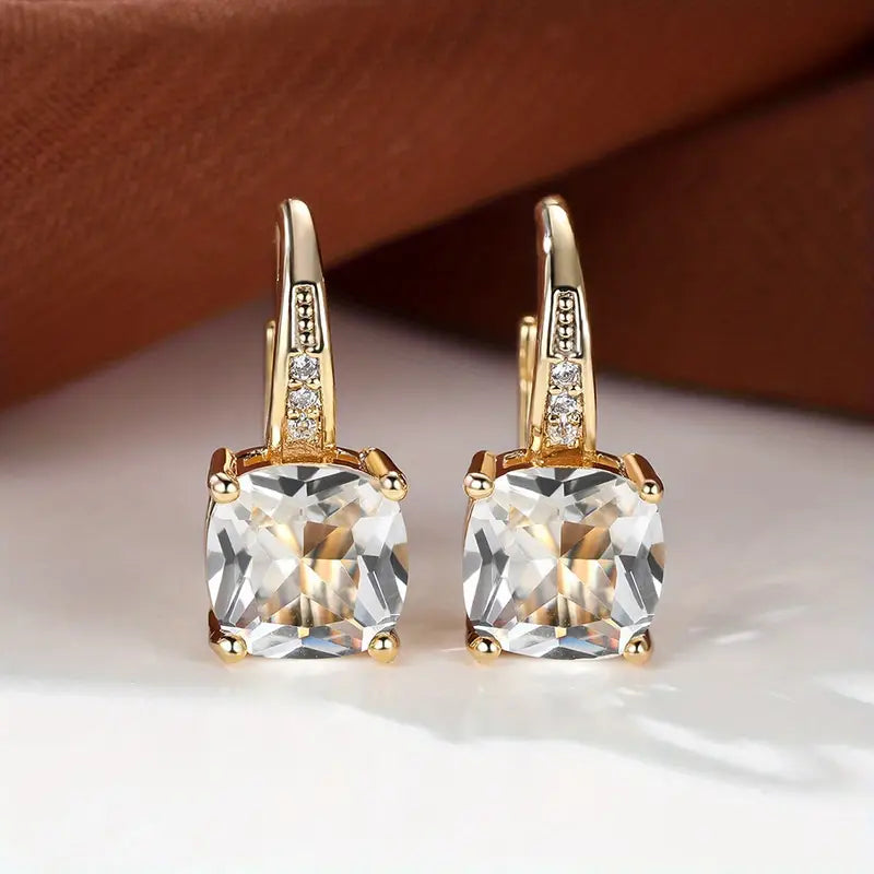 Eloura™ Stone Hoop Earrings