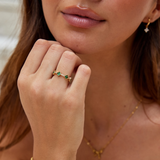 Eloura™ Clover Crystal Ring