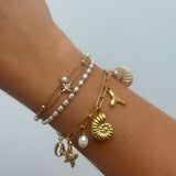 Eloura™ Gold Sea Shells Bracelet