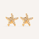 Eloura™ Star with Crystal Earrings