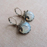 Eloura™ Dragonfly Earrings with White Crystal