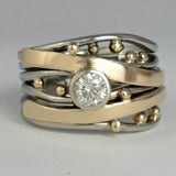 Eloura™ Vintage Gold Zirconia Ring