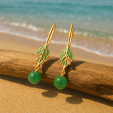 Eloura™ Green Leaf Earrings