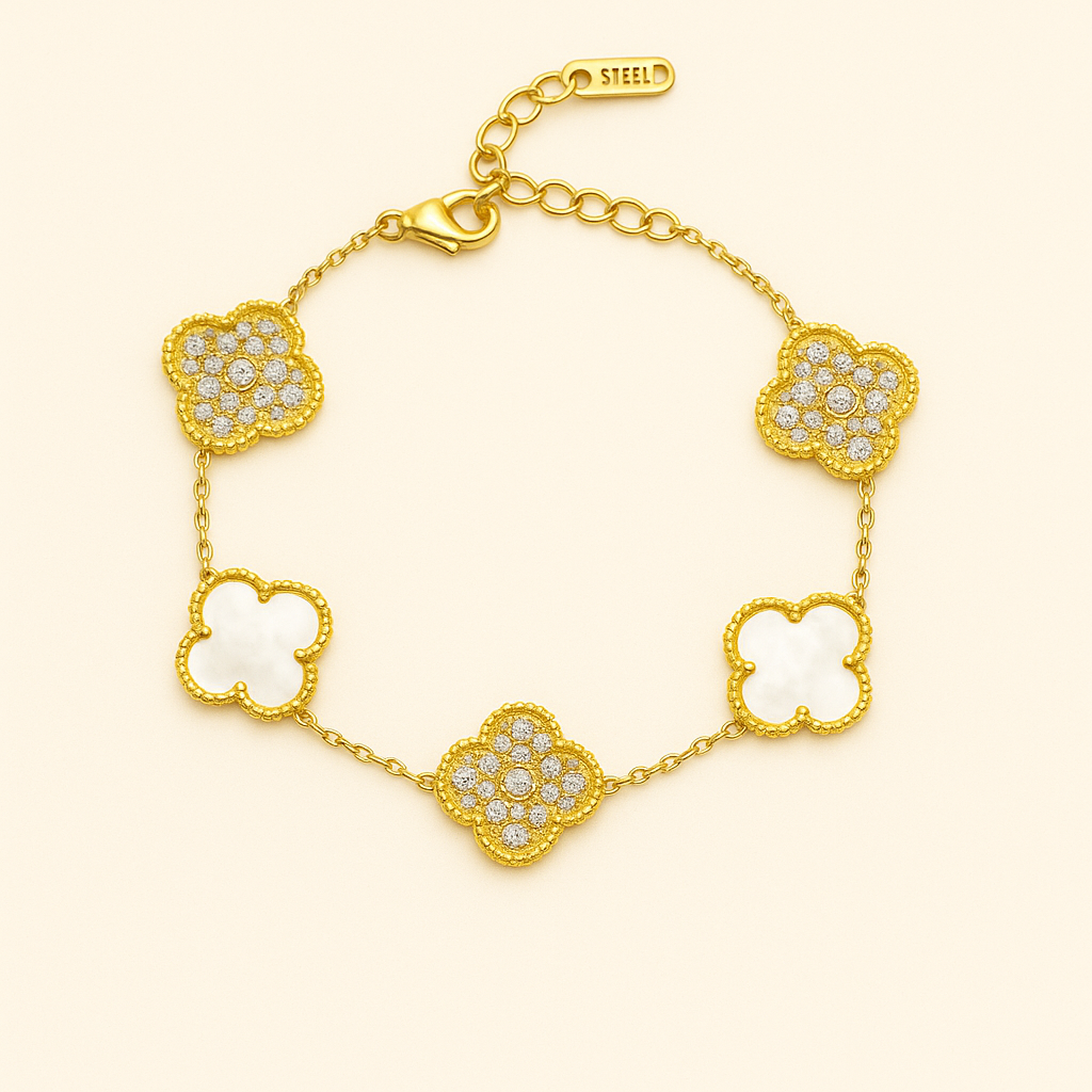 Eloura™ Clover Deluxe Bracelet