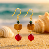 Eloura™ The Enchanted Garden of Fire Earrings