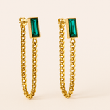 Eloura™ Gold Chain Earrings