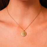 Eloura™ Zodiac Coin Necklace