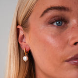 Eloura™ Drop Pearl Earrings