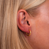 Eloura™ Chic Hammer Earrings