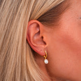 Eloura™ Swirl Pearl Earrings