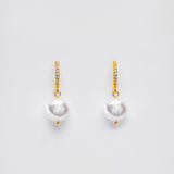 Eloura™ Drop Pearl Earrings