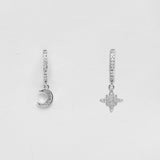 Eloura™ Sun and Moon Earrings