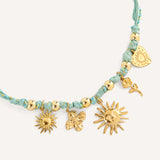 Eloura™ Sun and Flower Necklace