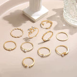 Eloura™ 10 Silver and Gold Set Ring