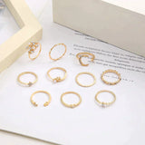 Eloura™ 10 Silver and Gold Set Ring