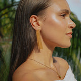Eloura™  Gold Fringe Earrings