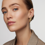 Eloura™ 18K Gold Large Hoop Earrings