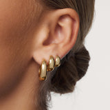 Eloura™ Gold Statement Earrings