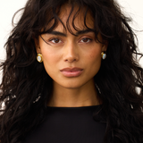 Eloura™ Luxurious Gold Pearl Earrings